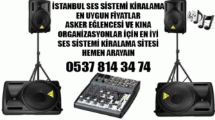 Ataşehir Ses Sistemleri Kiralama Fiyatları